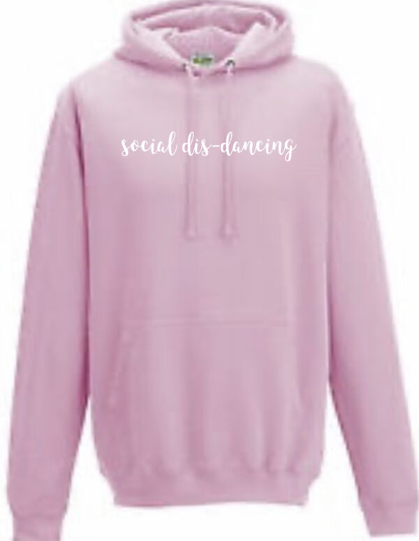 683D1C8B-84F1-4A7D-B6B5-F2FF17D3D220 Social dis-dancing full hoodie by Stage Dancewear