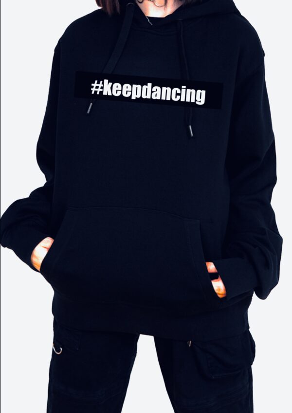 BDB12364-EF6E-4EF8-B350-ACD41C3FA227 #keepdancing full hoodie by Stage Dancewear