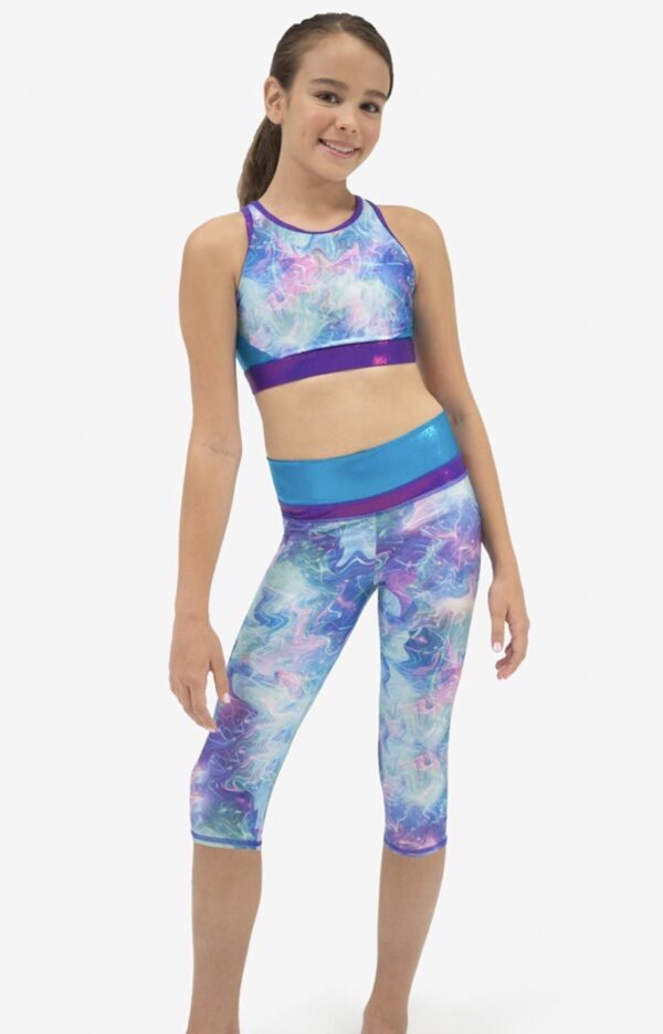 25F8D6C9-1814-4A6D-B595-4CC7197F68F4 Capezio Gymnastics High Neck Bra Top Set
