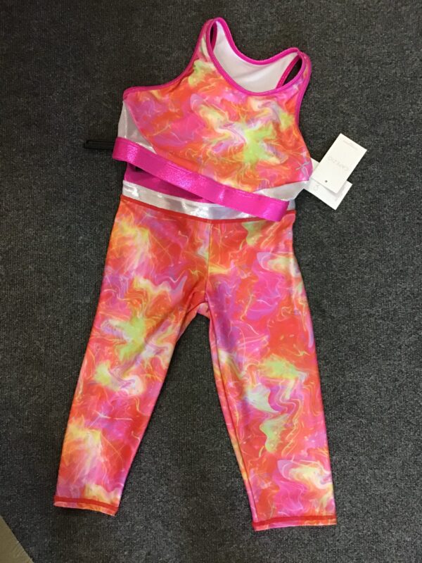 E680A8A4-B224-43C5-A4DC-6C2AF71FF5EC Capezio Gymnastics High Neck Bra Top Set