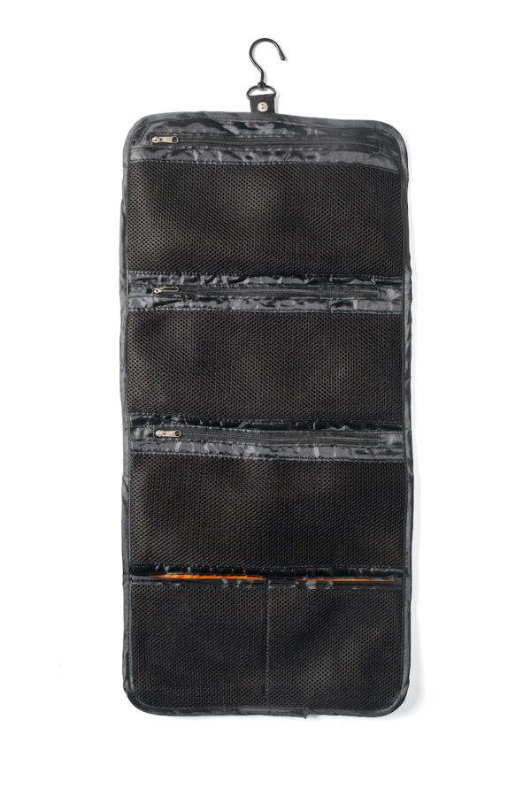 SHOE ORGANISER - BLACK AND ORANGE