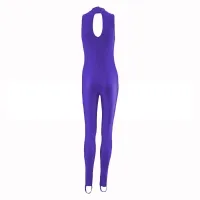 IMG_4601 High Neck Keyhole back Dance Catsuit