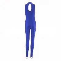 IMG_4603 High Neck Keyhole back Dance Catsuit