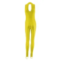 IMG_4604 High Neck Keyhole back Dance Catsuit