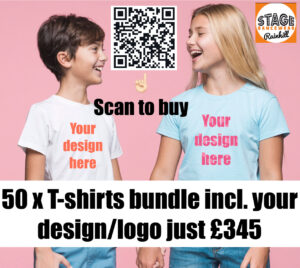 IMG_4958 50 bespoke T-shirt bundle