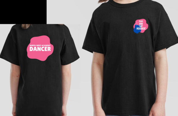 IMG_5445 NWA Dancer Childrens Splodge T-shirt