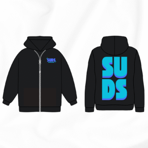 IMG_5878 GRAPHIC ZIP HOODIE SUDS
